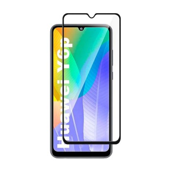 Helmet Diamond Glass 4D Huawei Y6P, Black