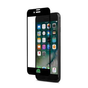 Helmet Diamond Glass 4D iPhone 7/8/SE, Black