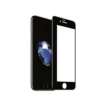 Helmet Diamond Glass 4D iPhone 7Plus/8Plus, Black