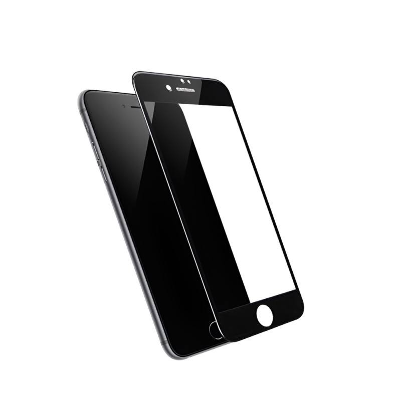 Helmet Diamond Glass 4D iPhone 7Plus/8Plus, Black