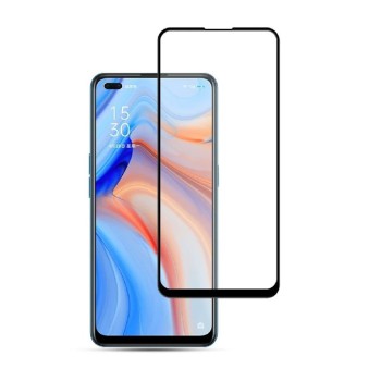 Helmet Diamond Glass 4D Oppo Reno 3 Pro, Black