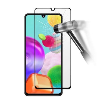 Helmet Diamond Glass 4D Samsung A41, Black