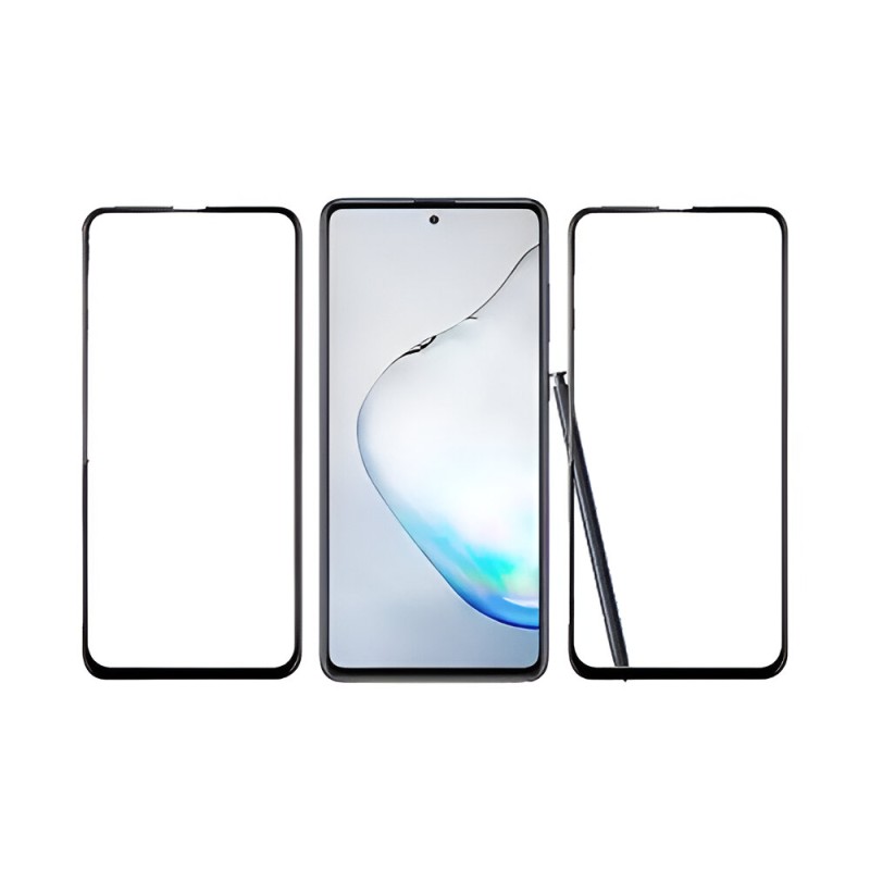 Helmet Diamond Glass 4D Samsung Note 10 Lite, Black