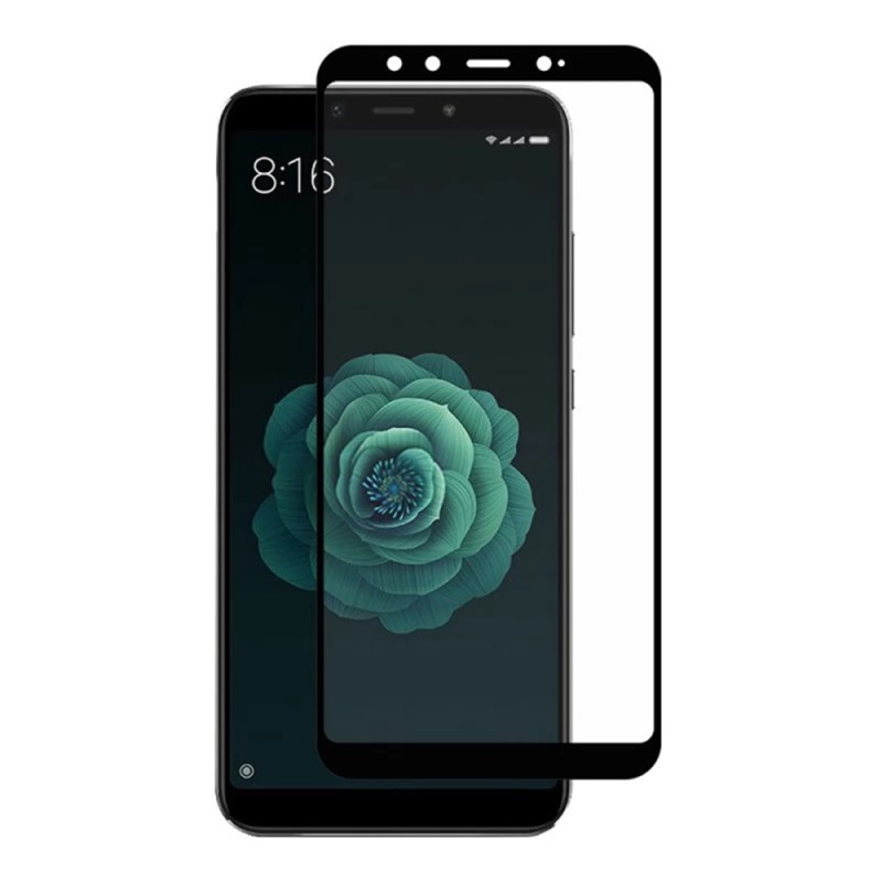 Helmet Glass Diamond 4D Xiaomi MI A2 (MI 6X), Black