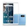 Helmet Diamond Glass 4D Xiaomi MI A2 (MI 6X), White