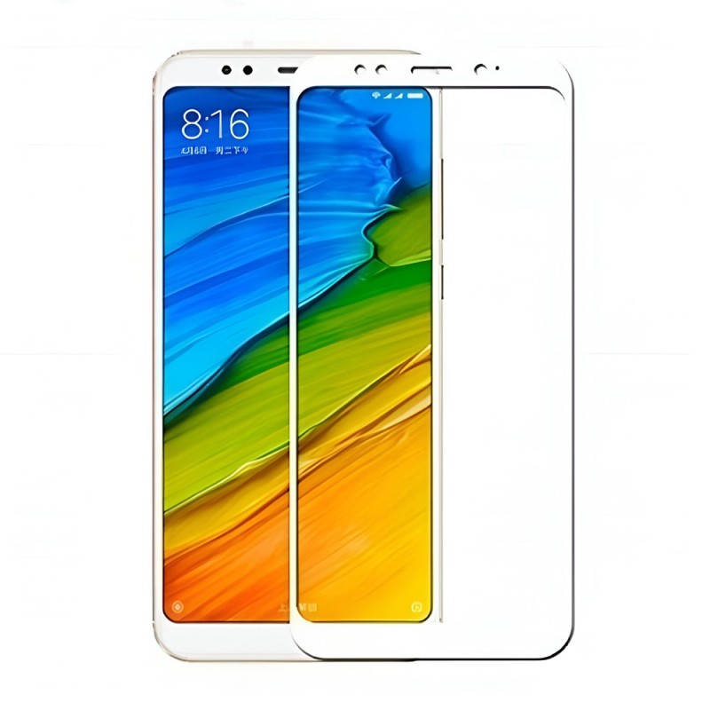 Helmet Diamond Glass 4D Xiaomi MI A2 (MI 6X), White