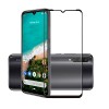 Helmet Diamond Glass 4D Xiaomi Mi A3, Black