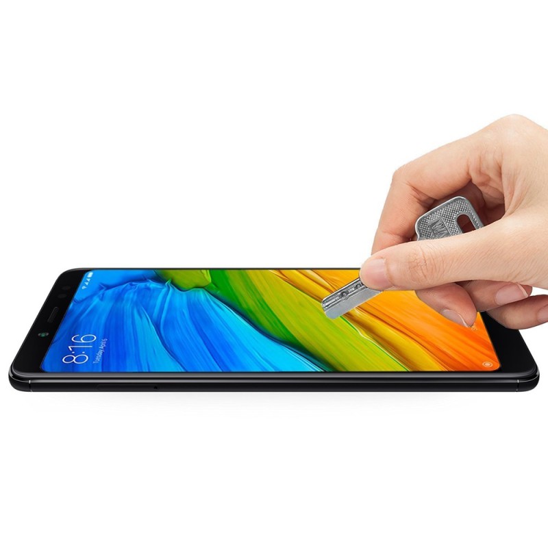 Helmet Glass Full Coverage 2.5D Frame Xiaomi Redmi 5, Black