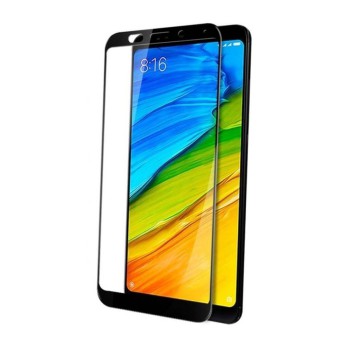 Helmet Glass Full Coverage 2.5D Frame Xiaomi Redmi 5, Black