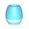 Helmet Speaker Music Flowerpot, Blue