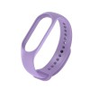 Helmet Silicone Strap Mi Band 7/6/5 Light Purple