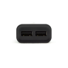 Helmet Wall Charger 2xUSB 2.4A, Black