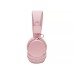 Helmet On-Ear Headphones with MIC Bluetooth Macaron HiFi, Pink