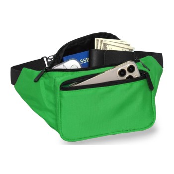 Helmet Waist Bag YQM, Green