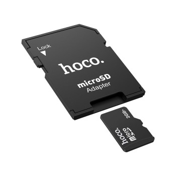 Hoco HB22 TF To SD Card Holder, Black