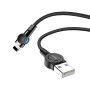 Hoco Cable USB to Lightning S8 Magnetic 2.4A 1.2m, Black