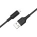 Hoco Cable USB to Micro USB X25 Soarer 2A 1m, Black