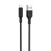 Hoco Cable USB to Micro USB X25 Soarer 2A 1m, Black