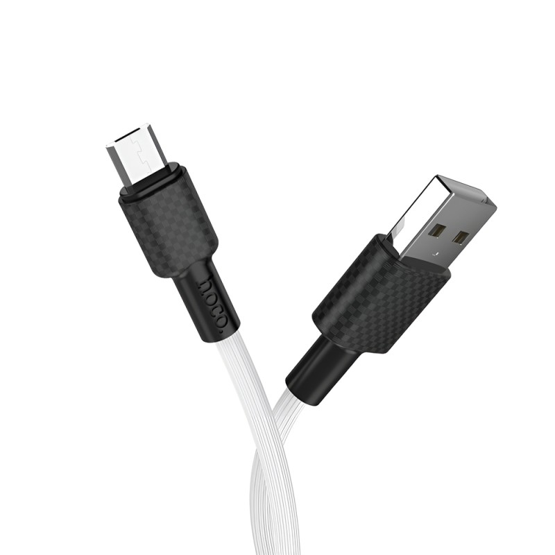 Hoco Cable USB to Micro USB X29 Superior 2A 1m, White