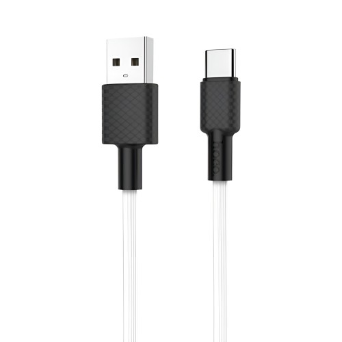 Hoco Cable USB  to Type-C X29 Superior 2A 1m, White