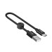 Hoco Cable USB to Type-C X35 Premium 2.4A 0.25m, Black