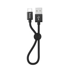 Hoco Cable USB to Type-C X35 Premium 2.4A 0.25m, Black