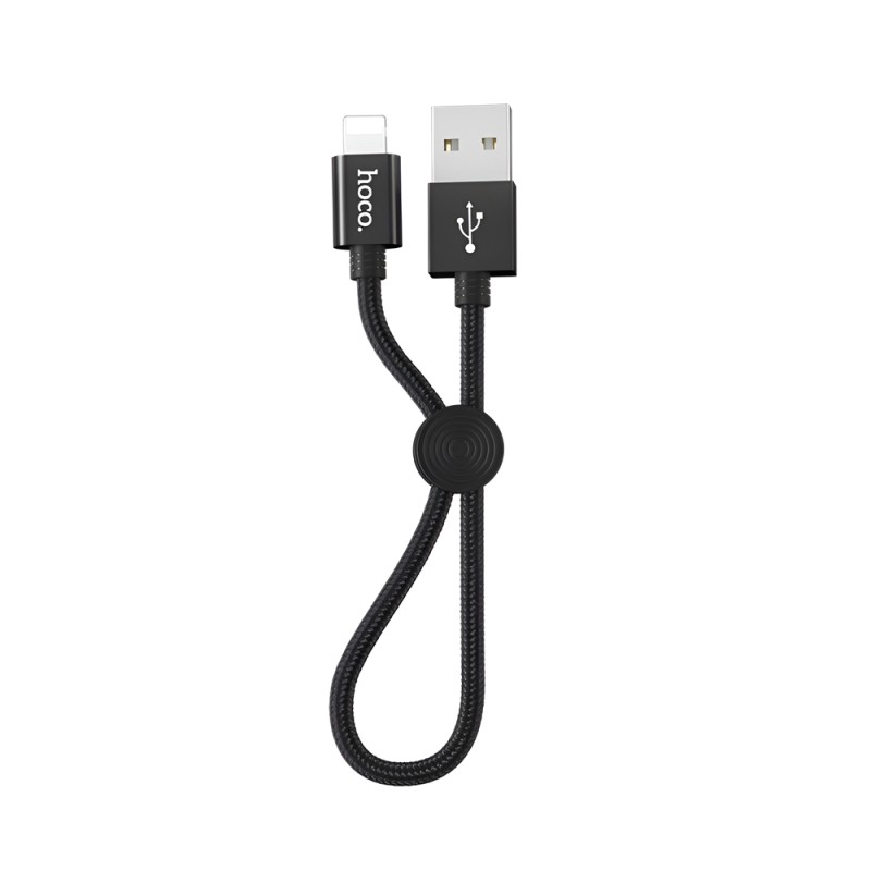 Hoco Cable USB to Lightning X35 Premium 2.4A 0.25m, Black