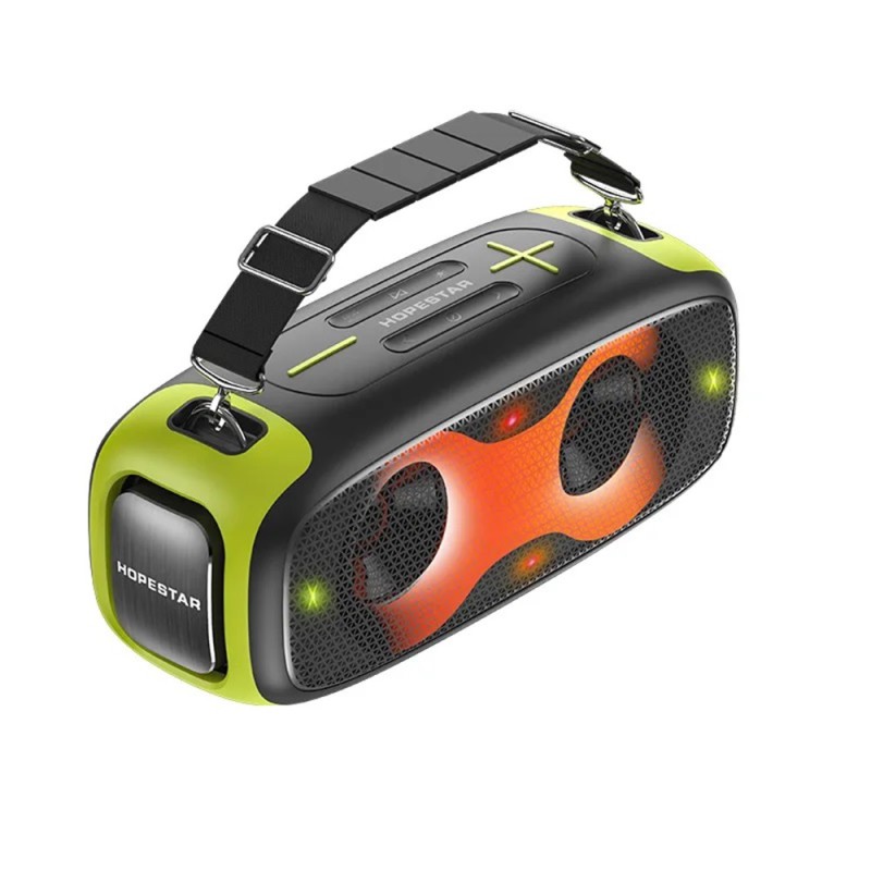 Hopestar Wireless Speaker A30 Party, 50W, Black&Green