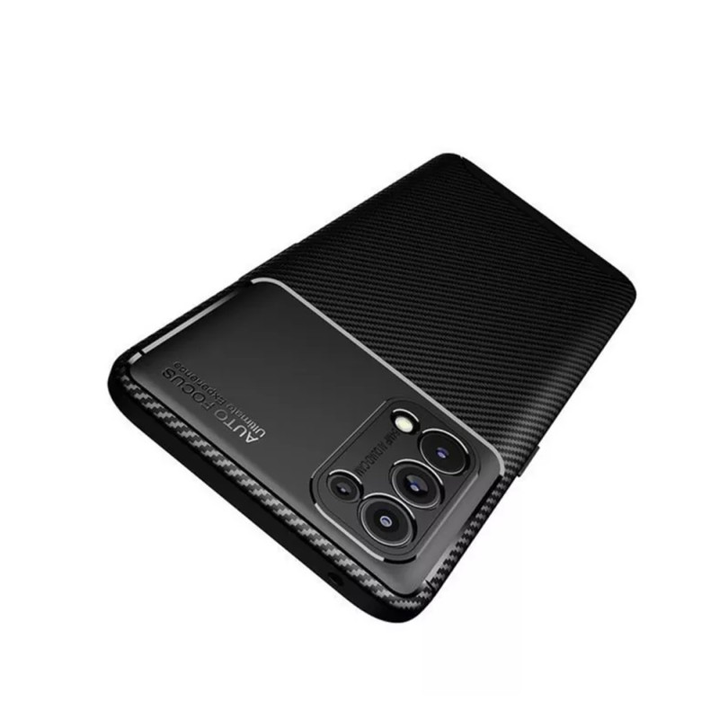 Helmet Case Carbon Oppo Reno 5 5G, Black