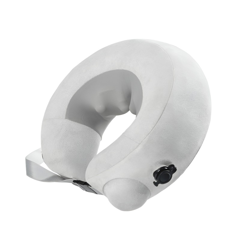 Inflatable Cervical Massage Pillow Portable Kneading Neck