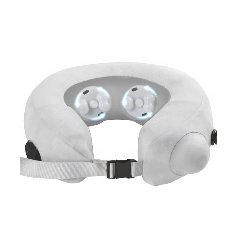 Inflatable Cervical Massage Pillow Portable Kneading Neck