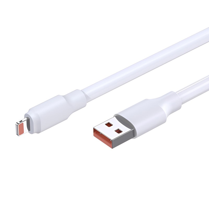 Jokade Cable USB-A to Lightning 120W 1M JA018, White