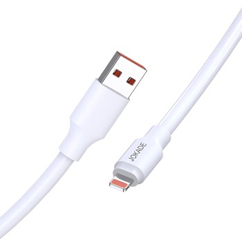 Jokade Cable USB-A to Lightning 120W 1M JA018, White