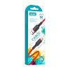 Jokade Cable USB-A to Lightning 3A 1m JA019, Red