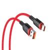 Jokade Cable USB-A to Type-C 5A 60W 1m JA019, Red