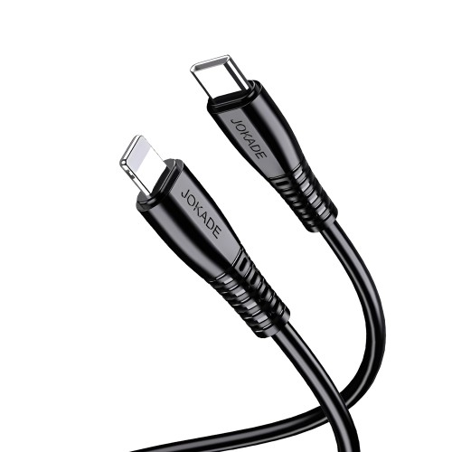 Jokade Cable Type-C to Lightning 27W 1M JA043, Black
