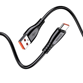 Jokade Cable USB-A to Type-C 5A 1M JA043, Black