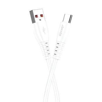 Jokade Cable USB-A to Type-C 5A 1M JA043, White