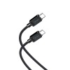 Jokade Cable Type-C to Type-C 5A 1m JA050, Black