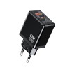 Jokade Wall Charger 1*USB-A+1*Type-C 5A,65W JB089, Black