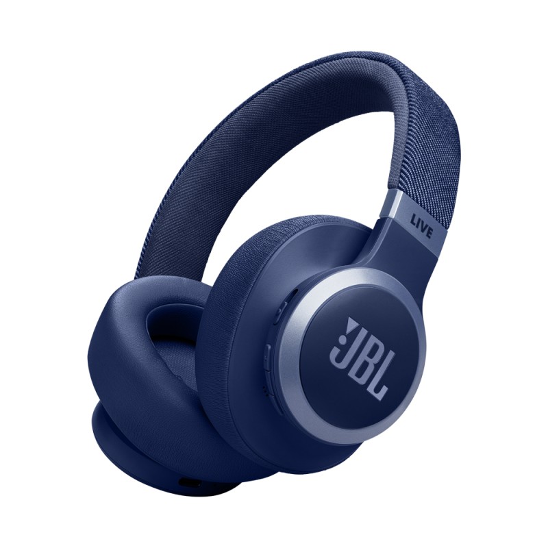 JBL On-Ear Headphones with MIC Bluetooth Live 770NC, Blue