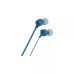 JBL Earphones 3.5mm with Mic Tune 110, Blue