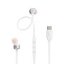 JBL Earphones Type-C with Mic Tune 310C, White