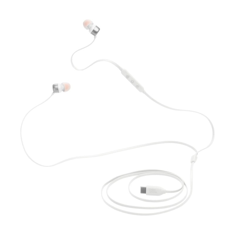 JBL Earphones Type-C with Mic Tune 310C, White
