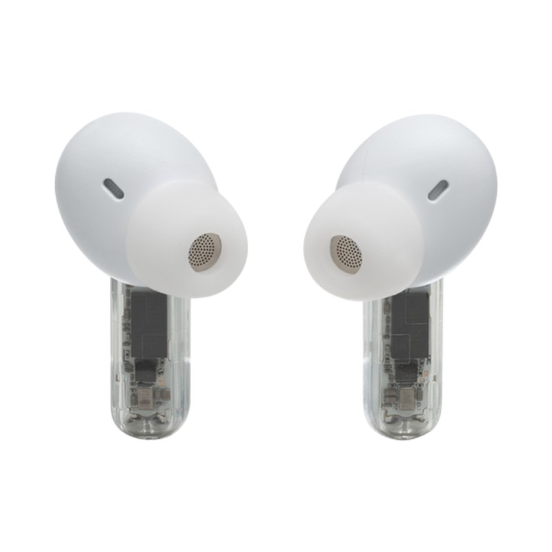 JBL Earphones TWS Tune Beam Ghost Edition, White