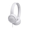 JBL On-Ear Headphones with MIC Tune 500, White