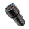 Jokade Car Charger 2*USB-A QC3.0 JH001, Black