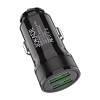 Jokade Car Charger 2*USB-A 3.4A JH009, Black