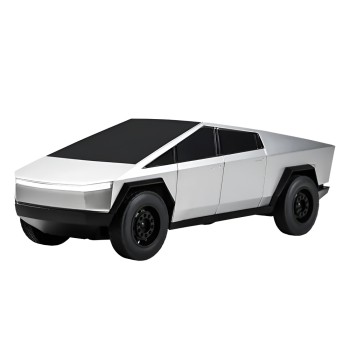 AiJH 2.4G RC Car Tesla Cybertruck 1:14, Silver