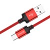 Jokade Cable USB to Type-C Junlian 5A 1m JA001, Red Jokade Cable USB to Type-C Junlian 5A 1m JA001, Red